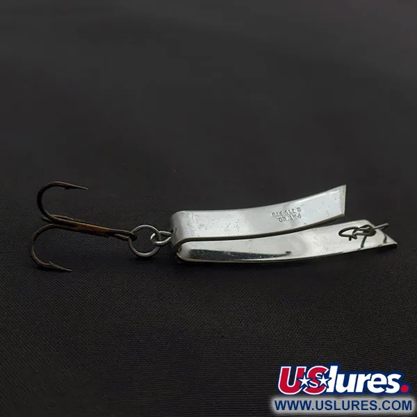 Luhr Jensen Super-Duper 506, nikiel/czerwony, 7 g błystka wahadłowa #23410