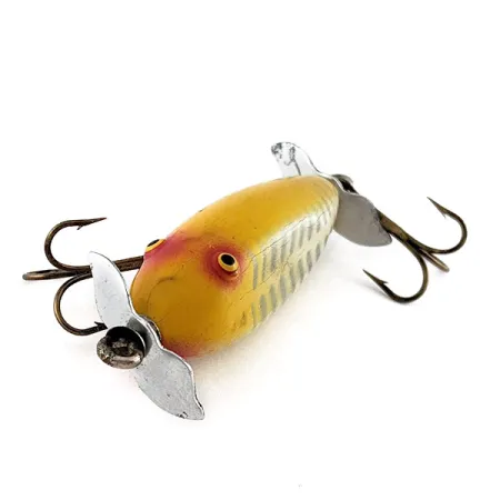 Creek Chub Injured Minnow , yellow, 6 g wobler #23433