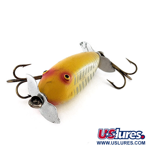Creek Chub Bait Company Creek Chub Injured Minnow , yellow, 6 g wobler #23433