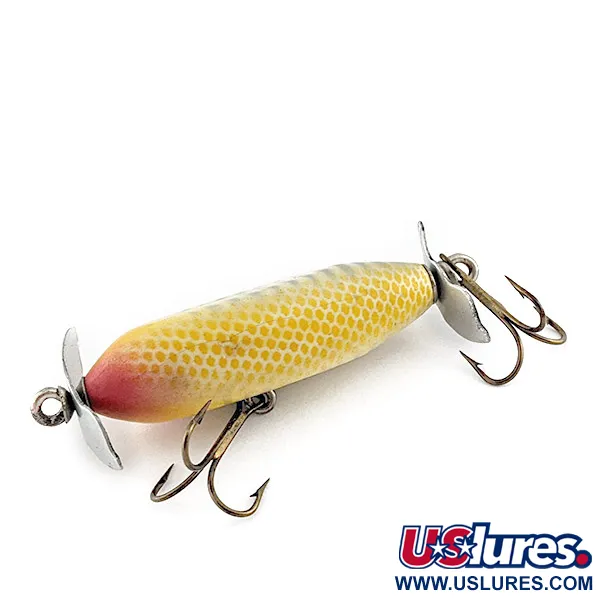 Creek Chub Bait Company Creek Chub Injured Minnow , yellow, 6 g wobler #23433