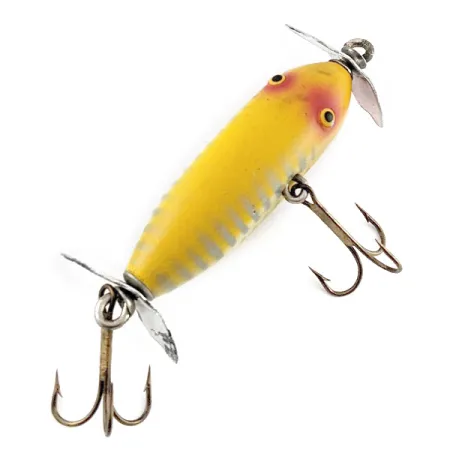 Creek Chub Injured Minnow , yellow, 6 g wobler #23433