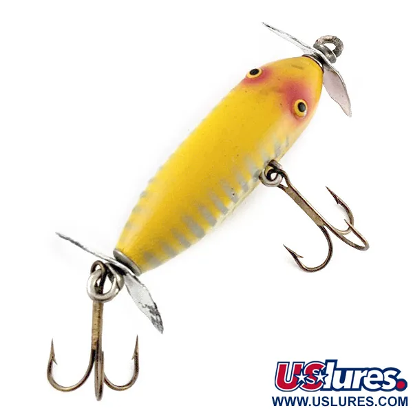 Creek Chub Bait Company Creek Chub Injured Minnow , yellow, 6 g wobler #23433