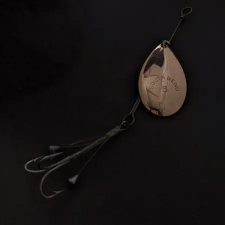 South Bend Spinner 5, nikiel/miedź, 7 g błystka obrotowa #23438