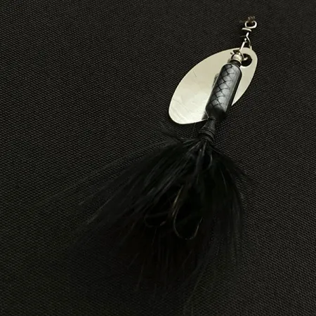 Yakima Bait Worden's Original Rooster Tail, silver/black, 2,6 g błystka obrotowa #23452