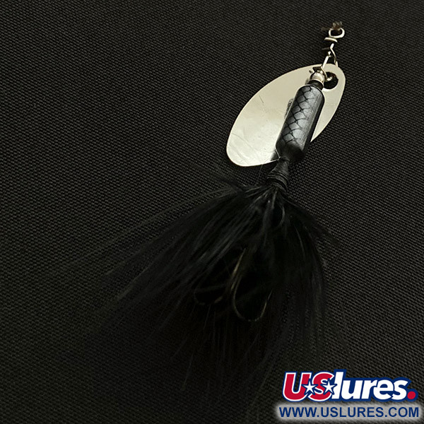 Yakima Bait Worden's Original Rooster Tail, silver/black, 2,6 g błystka obrotowa #23452