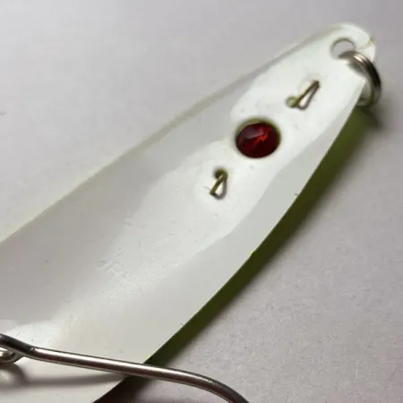 Red Eye Lures Red Eye Evil Eye, biały/żółty/czerwony oko, 6 g błystka wahadłowa #23463