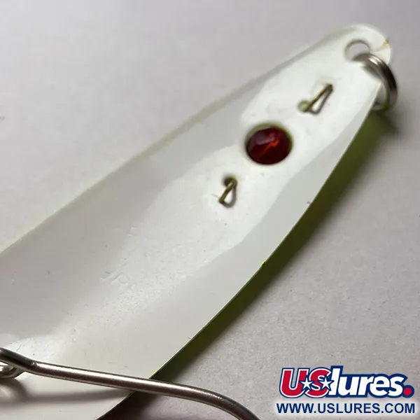 Red Eye Lures Red Eye Evil Eye, biały/żółty/czerwony oko, 6 g błystka wahadłowa #23463