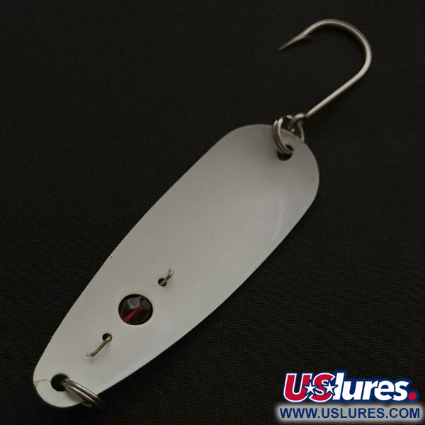 Red Eye Lures Red Eye Evil Eye, biały/żółty/czerwony oko, 6 g błystka wahadłowa #23463