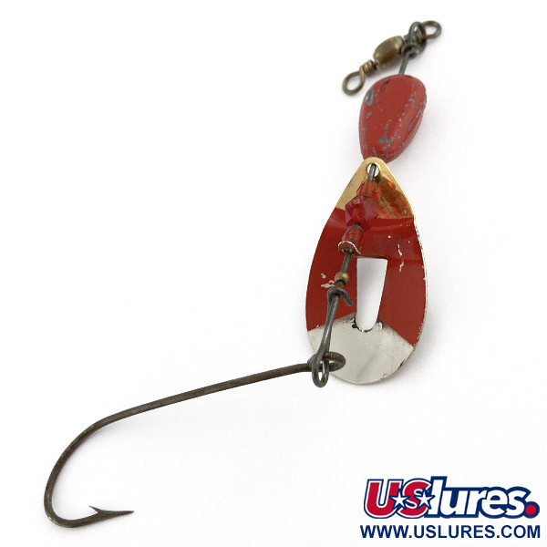  Pflueger June Bug, nikiel/czerwony, 17 g błystka obrotowa #23467