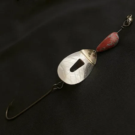 Pflueger June Bug, nikiel/czerwony, 17 g błystka obrotowa #23467