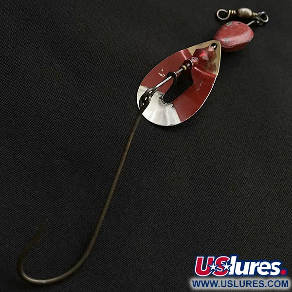  Pflueger June Bug, nikiel/czerwony, 17 g błystka obrotowa #23467