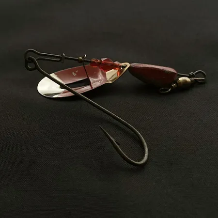 Pflueger June Bug, nikiel/czerwony, 17 g błystka obrotowa #23467