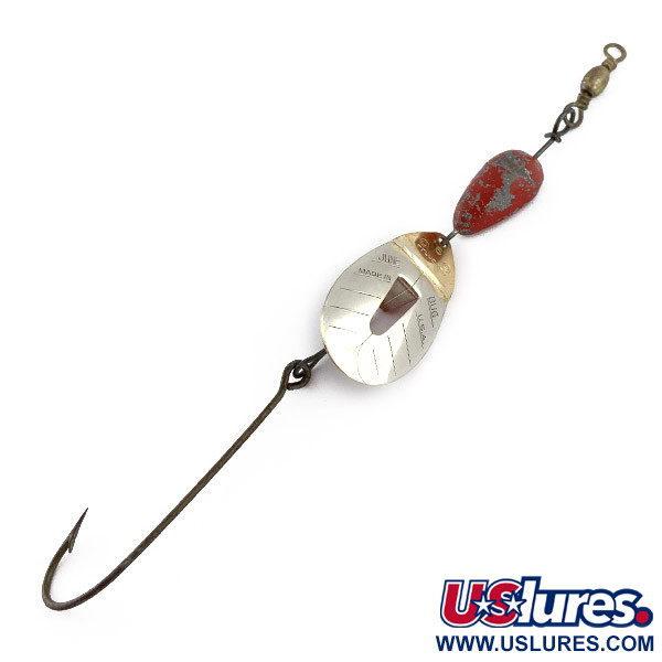 Pflueger June Bug, nikiel/czerwony, 17 g błystka obrotowa #23467