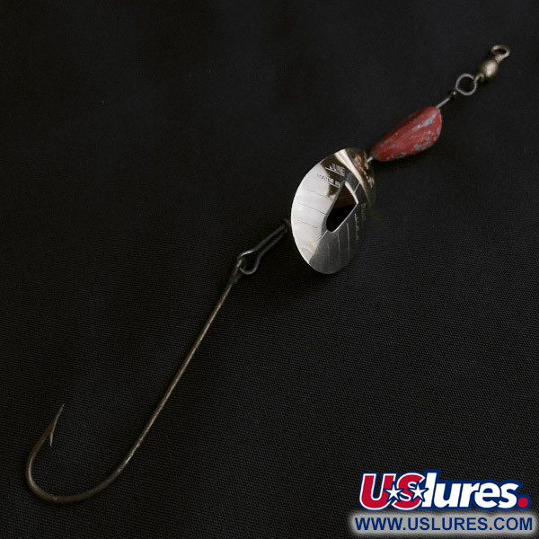  Pflueger June Bug, nikiel/czerwony, 17 g błystka obrotowa #23467