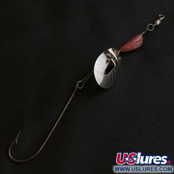  Pflueger June Bug, nikiel/czerwony, 17 g błystka obrotowa #23467