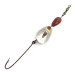  Pflueger June Bug, nikiel/czerwony, 17 g błystka obrotowa #23467