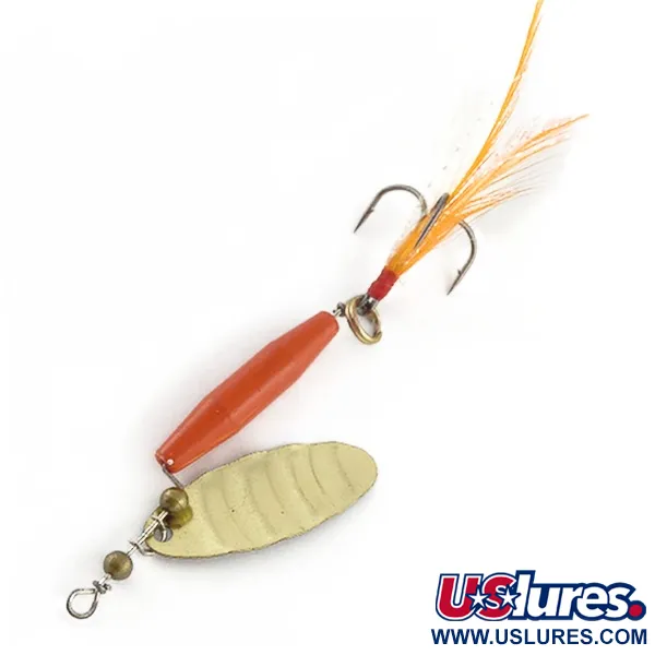  Worth #301, czerwony/czarny/złoty, 9 g błystka obrotowa #23504