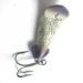  Buck Perry Spoonplug, biały/fioletowy/ potłuczone szkło, 5 g błystka wahadłowa #23513