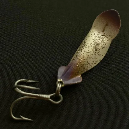 Buck Perry Spoonplug, biały/fioletowy/ potłuczone szkło, 5 g błystka wahadłowa #23513