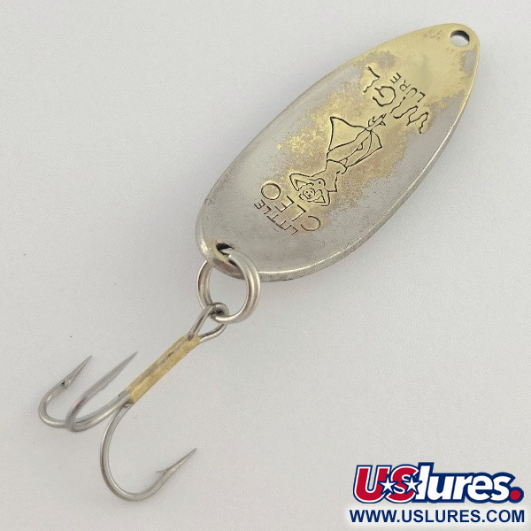 Seneca Little Cleo (Hula Girl), nikiel/złoto, 14 g błystka wahadłowa #23514