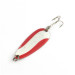 Dura Pack Spoon, nikiel/biały/czerwony, 4,5 g błystka wahadłowa #23520
