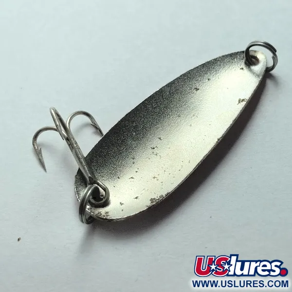 Dura-Pak  Dura Pack Spoon, nikiel/biały/czerwony, 4,5 g błystka wahadłowa #23520