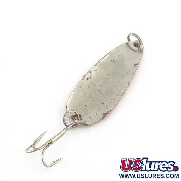 Dura-Pak  Dura Pack Spoon, nikiel/biały/czerwony, 4,5 g błystka wahadłowa #23520