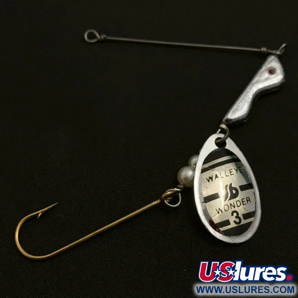 South Bend Walleye Wonder 3  Spinnerbait, silver, 14 g błystka obrotowa #23527