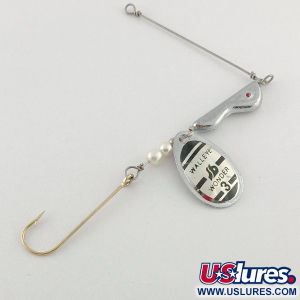South Bend Walleye Wonder 3  Spinnerbait, silver, 14 g błystka obrotowa #23527