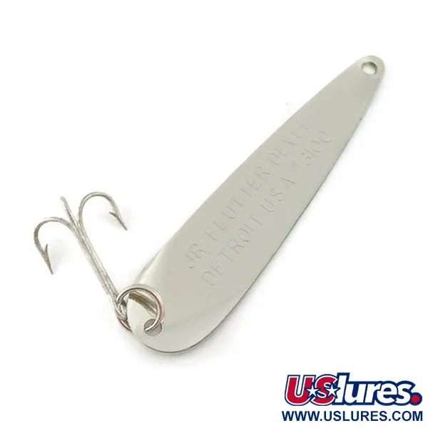 Eppinger Dardevle JR Flutter Devle 3100, nikiel/zielony, 5 g błystka wahadłowa #23531