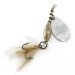  Abu Garcia Spinnaren Reflex, nikiel/biały, 3,2 g błystka obrotowa #23535