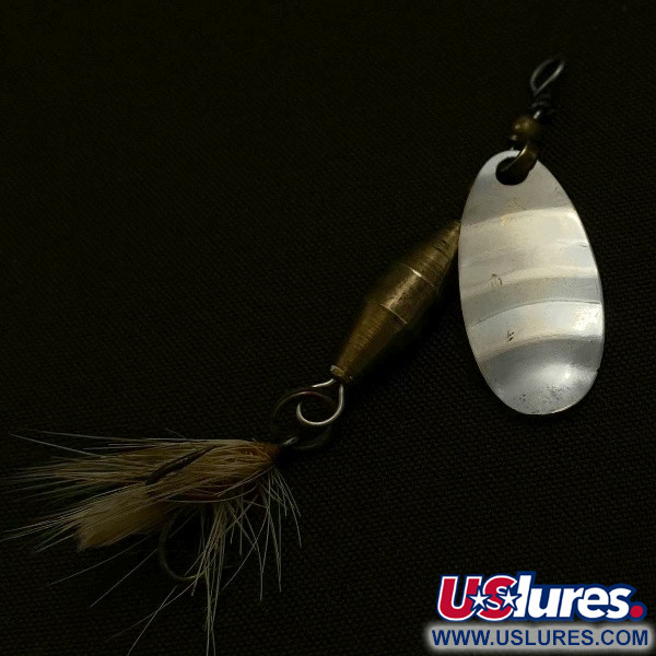  Abu Garcia Spinnaren Reflex, nikiel/biały, 3,2 g błystka obrotowa #23535
