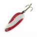  Dura Pack Spoon, nikiel/biały/czerwony, 4,5 g błystka wahadłowa #23551