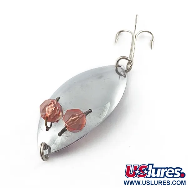 Herter's Glass Eye Spoon, nikiel/czerwone oczy, 11 g błystka wahadłowa #23555