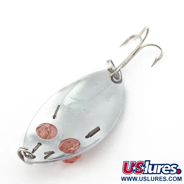 Herter's Glass Eye Spoon, nikiel/czerwone oczy, 11 g błystka wahadłowa #23555