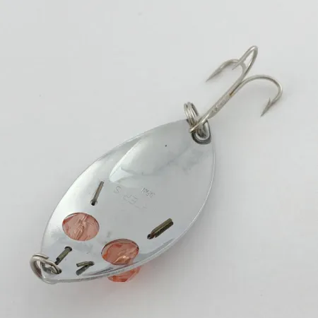 Herter's Glass Eye Spoon, nikiel/czerwone oczy, 11 g błystka wahadłowa #23555