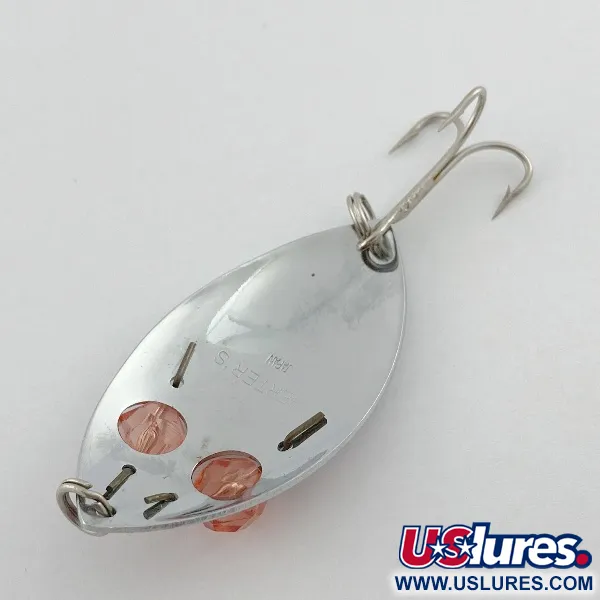 Herter's Glass Eye Spoon, nikiel/czerwone oczy, 11 g błystka wahadłowa #23555