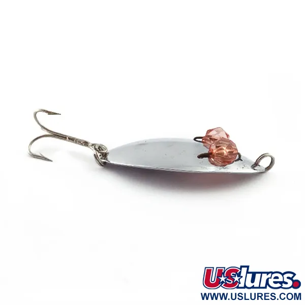 Herter's Glass Eye Spoon, nikiel/czerwone oczy, 11 g błystka wahadłowa #23555