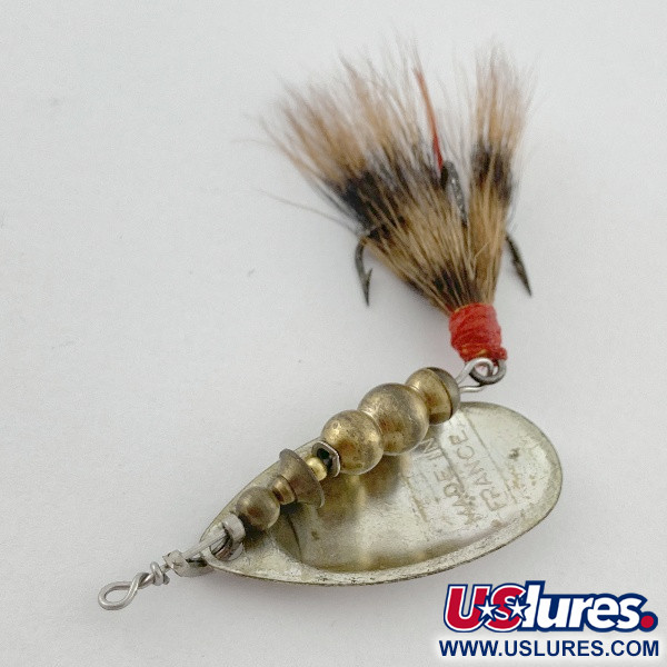  Mepps Aglia 4 Dressed (1970s)  (z ogonem wiewiórki)​, , 10 g błystka obrotowa #23569