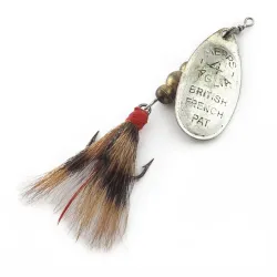 Mepps Aglia 4 Dressed (1970s)  (z ogonem wiewiórki)​