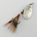 Mepps Aglia 4 Dressed (1970s)  (z ogonem wiewiórki)​, , 10 g błystka obrotowa #23569