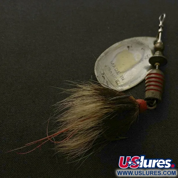  Mepps Aglia 3 dressed (z ogona wiewiórki), silver, 7,3 g błystka obrotowa #23570