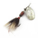  Mepps Aglia 3 dressed (z ogona wiewiórki), silver, 7,3 g błystka obrotowa #23570