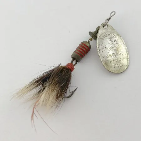 Mepps Aglia 3 dressed (z ogona wiewiórki), silver, 7,3 g błystka obrotowa #23570