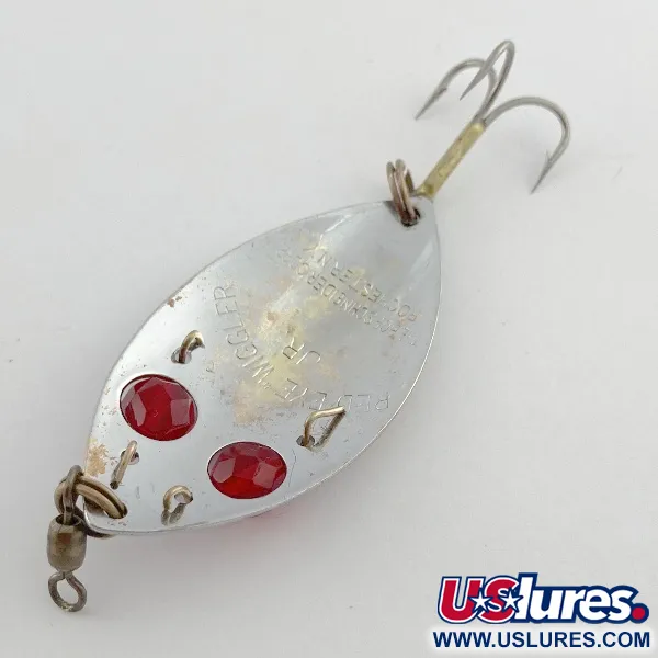 Hofschneider Red eye Junior, nikiel/czerwone oczy, 13 g błystka wahadłowa #23576