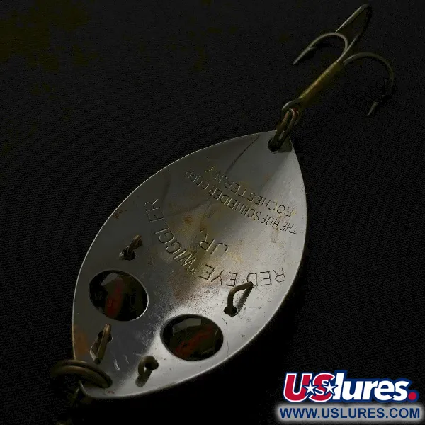 Hofschneider Red eye Junior, nikiel/czerwone oczy, 13 g błystka wahadłowa #23576