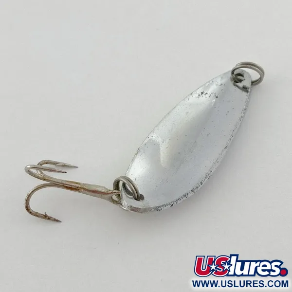 Glen Evans Glen L Evans Shag Spoon, nickel/green, 7 g błystka wahadłowa #23578