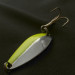 Glen Evans Glen L Evans Shag Spoon, nickel/green, 7 g błystka wahadłowa #23578