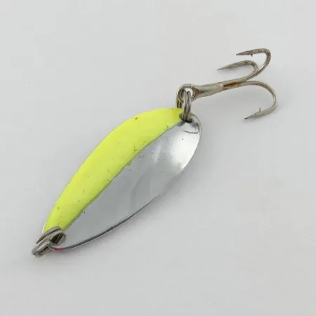 Glen Evans Glen L Evans Shag Spoon, nickel/green, 7 g błystka wahadłowa #23578