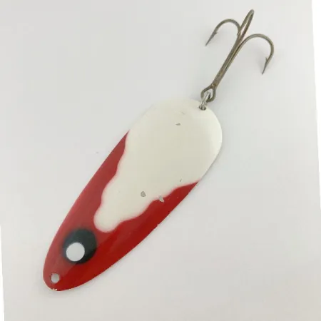 Lindy / Little Joe Lindy Gator, czerwony/biały/nikiel, 45 g błystka wahadłowa #23583